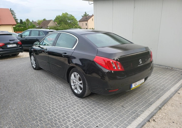 Peugeot 508 cena 38900 przebieg: 182541, rok produkcji 2012 z Czeladź małe 596